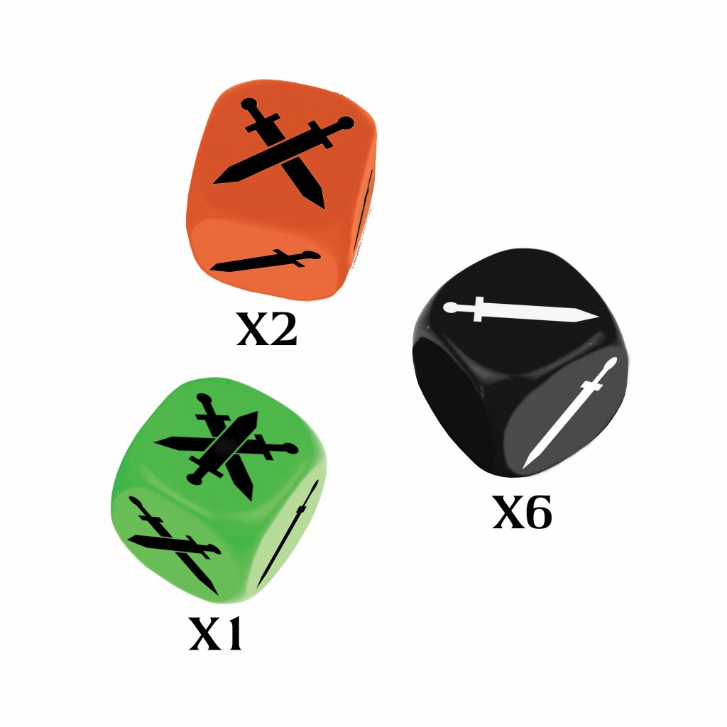 Firefight command dice Firefight command dice